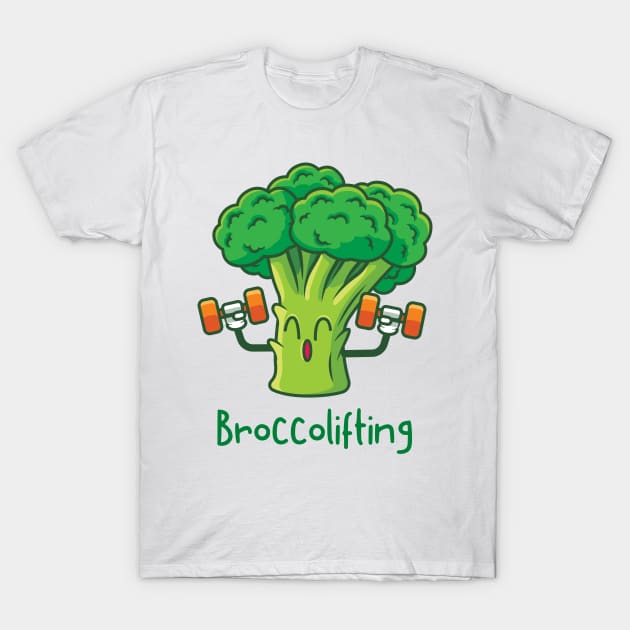 Broccolifting T-Shirt by Fit-tees